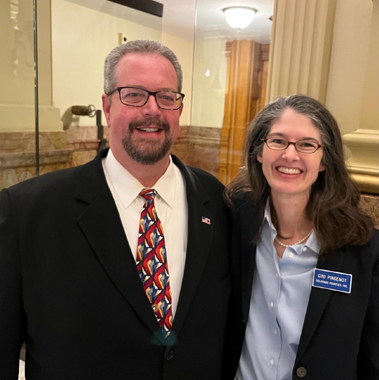 Dave Paul testifying at the Capitol